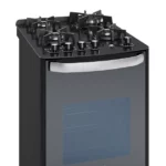 Fogão 4 Bocas Suggar Master Grill Preto Mesa em Vidro - 110V - FGVMTG411PT