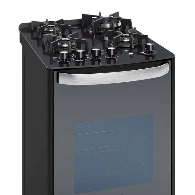 Fogão 4 Bocas Suggar Master Grill Preto Mesa em Vidro – 110V – FGVMTG411PT Fogão 4 Bocas Suggar Master Grill Preto Mesa em Vidro - 110V - FGVMTG411PT