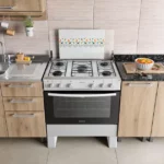 Fogão 5 Bocas Atlas Milão Plus Branco - Bivolt - 300001772