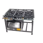 Fogão 6 Bocas Itajobi Industrial Com Forno 90L Baixa Pressão