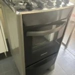 Fogão a Gás 4 Bocas Continental FC4CS Prata - Bivolt - Mesa Compartimentada