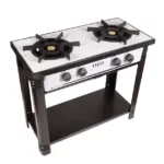 Fogão a Gás Bravo Industrial 2 Bocas Venâncio BR2B - Inox