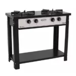 Fogão a Gás Bravo Industrial 2 Bocas Venâncio BR2B - Inox
