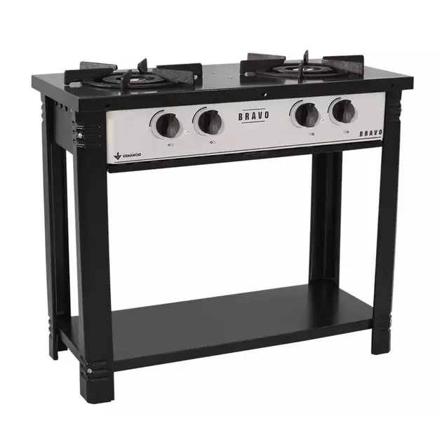 Fogão 2 Bocas Venâncio Bravo Inox – Br2b