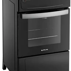 Fogão a Gás Delicato Plus 4 Bocas Preto - Acendimento Automático Bivolt