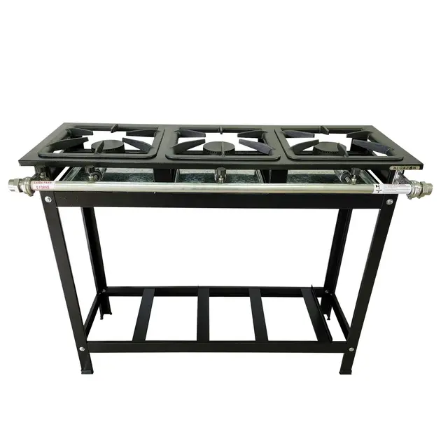 Fogão Alta Pressão 3 Bocas 30×30 Preto Alcazon ACZ-008 Fogão Alta Pressão 3 Bocas 30x30 Preto Alcazon ACZ-008