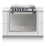 Fogão de Embutir Electrolux 76EXV Inox 5 Bocas com Grill e Timer Digital 220V