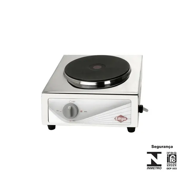 Fogão Elétrico 1 Boca Marchesoni Inox 110V – Compacto e Potente Fogão Elétrico 1 Boca Marchesoni Inox 110V - Compacto e Potente
