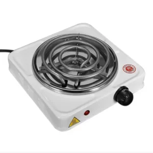 Fogão Elétrico Cooktop Portátil 1 Boca 1000W Branco 110V