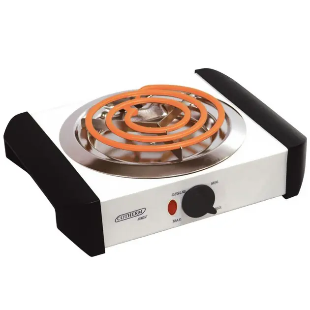 Fogão Elétrico Cotherm 1 Boca Branco 220V 1000W Resistente