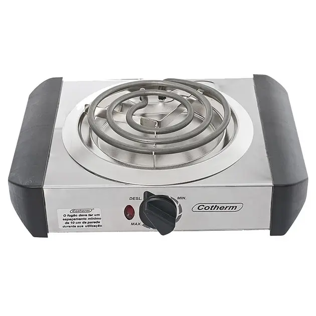 Fogão Elétrico Cotherm 1 Boca Branco 220V 1000W Resistente