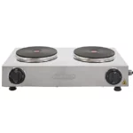 Fogão Elétrico Cotherm Rubi Inox 2 Bocas 220V - Potência 4000W