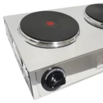 Fogão Elétrico Cotherm Rubi Inox 2 Bocas 220V - Potência 4000W