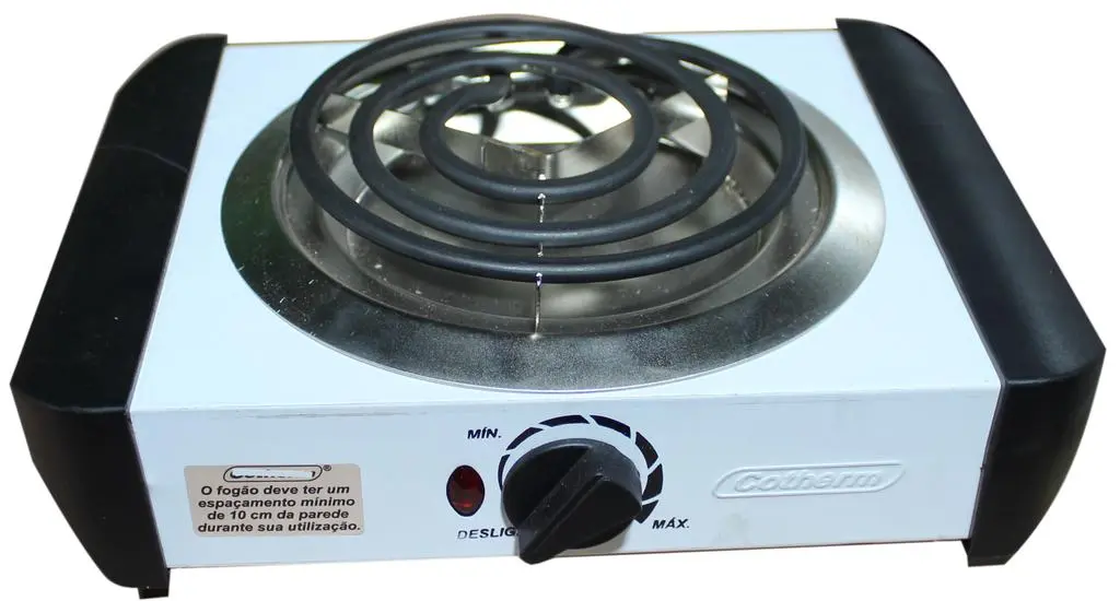 Fogão Elétrico Portátil 1 Boca Inox 110V Cotherm