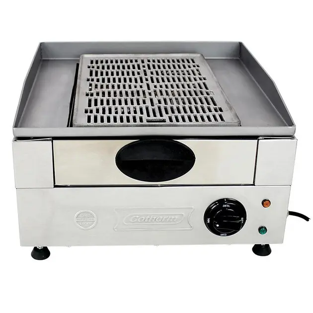 Fogão Elétrico Profissional 1 Boca 1500W Inox Cotherm - 220V