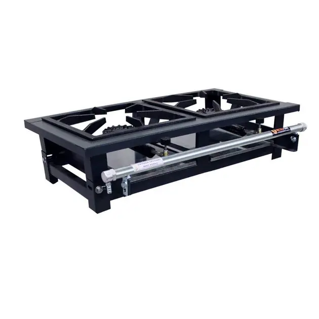 Fogão Industrial 2 Bocas 30x30 P5 Alta Pressão MetalFour - Mesa de Cozinha