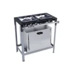 Fogão Industrial 2 Bocas Metalmaq Stori Max Mesa Aço 430 - M6