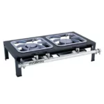Fogão Industrial 2 Bocas Metalmaq Stori Max Mesa Aço 430 - M6