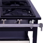 Fogão Industrial 4 Bocas a Gás Venâncio - E4F com Forno Extra