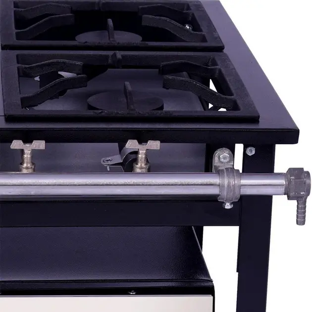 Fogão Industrial 4 Bocas a Gás Venâncio – E4F com Forno Extra Fogão Industrial 4 Bocas a Gás Venâncio - E4F com Forno Extra