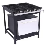 Fogão Industrial 4 Bocas a Gás Venâncio - E4F com Forno Extra