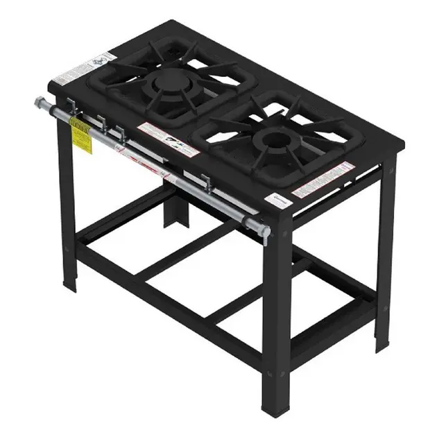 Fogão 2 Bocas Gastromaq Preto – Fg402lm