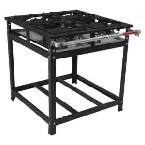 Fogão Industrial Kenok Economy Preto 4 Bocas FBEC4B.310