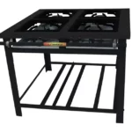 Fogão Industrial Maxi 3 Bocas Duplas a Gás Venâncio - M3D