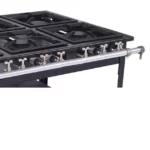 Fogão Industrial Venâncio 6 Bocas Baixa Pressão com Forno E6D3F - 30x30