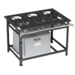 Fogão Itajobi Luxo 6 Bocas com Forno - Grafite