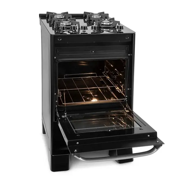 Fogão Suggar Best Glass 4 Bocas Preto Mesa de Vidro Bivolt FGVB410PT Fogão Suggar Best Glass 4 Bocas Preto Mesa de Vidro Bivolt FGVB410PT