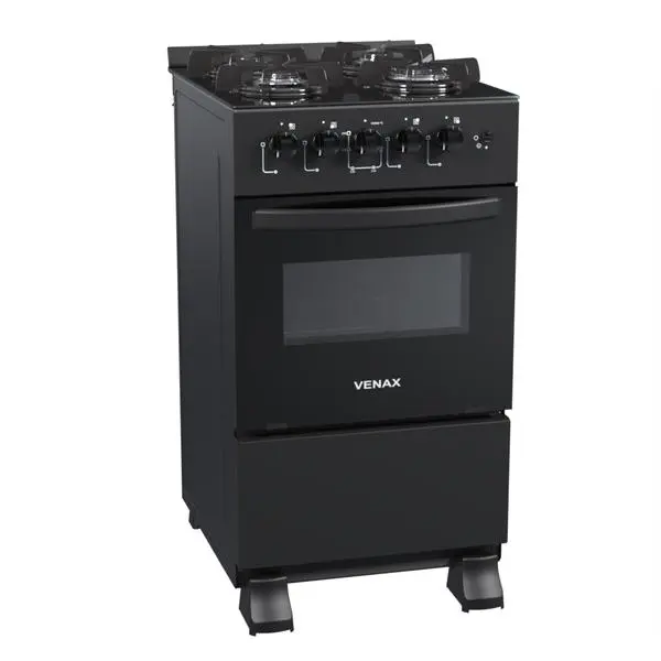 Fogão 4 Bocas Venax Preto – Fi 430