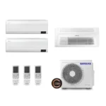 Gree Ar Condicionado Multisplit Tri Split 39000 BTUs (9000+12000+18000) Quente/Frio Inverter 220V