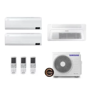 Gree Ar Condicionado Multisplit Tri Split 39000 BTUs (9000+12000+18000) Quente/Frio Inverter 220V