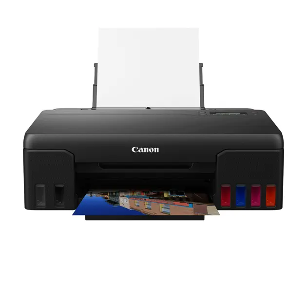 Impressora Fotográfica Canon Mega Tank G510 - Jato de Tinta Colorida, Wi-Fi e Bivolt