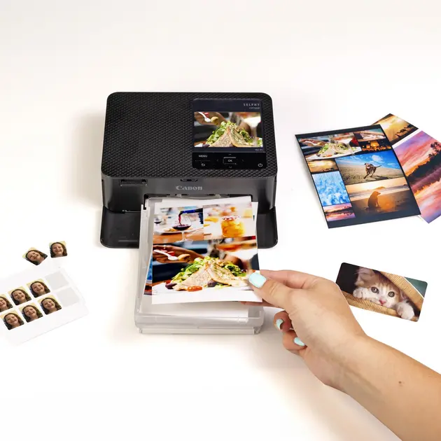 Impressora Fotográfica Canon Selphy CP1500 Jato de Tinta Colorida Wi-Fi Bivolt Impressora Fotográfica Canon Selphy CP1500 Jato de Tinta Colorida Wi-Fi Bivolt