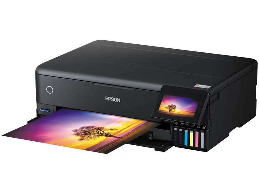 Impressora Fotográfica Epson Ecotank L8180 Colorida A3+ Jato de Tinta USB, Wi-Fi e Ethernet 110V