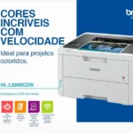 Impressora LED Brother HL-L3240CDW Colorida 110V com Conexões Wi-Fi, Ethernet e USB
