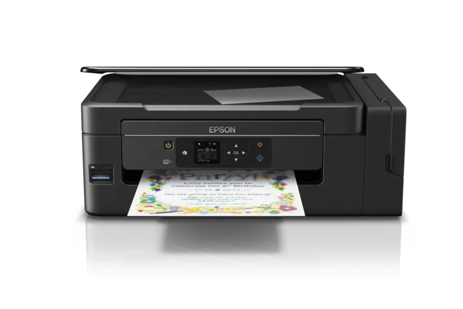 Impressora Multifuncional Epson Ecotank L495 Jato de Tinta Colorida USB Wi-Fi Bivolt