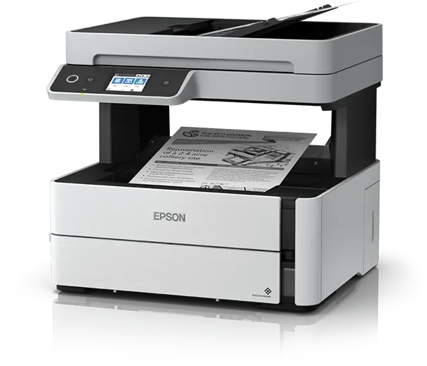 Impressora Multifuncional Epson EcoTank M2170 – Jato de Tinta Monocromática, USB, Ethernet, Wi-Fi Impressora Multifuncional Epson EcoTank M2170 - Jato de Tinta Monocromática, USB, Ethernet, Wi-Fi
