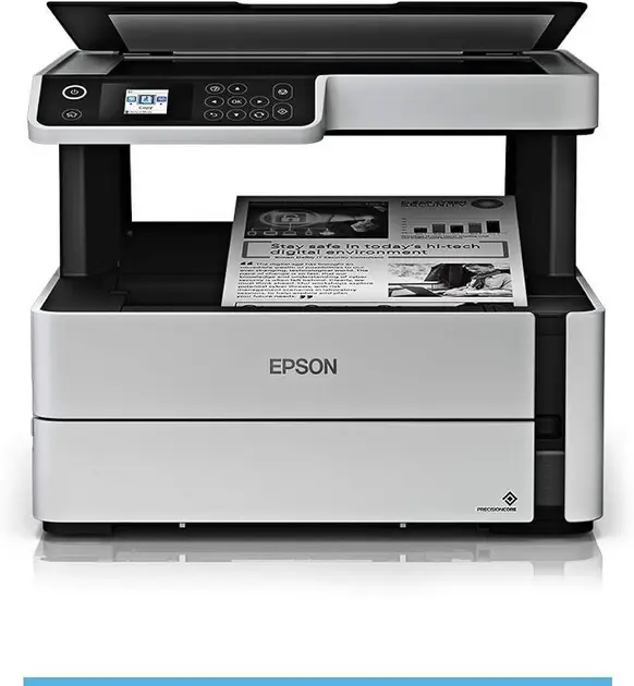 Impressora Multifuncional Epson EcoTank M2170 – Jato de Tinta Monocromática, USB, Ethernet, Wi-Fi Impressora Multifuncional Epson EcoTank M2170 - Jato de Tinta Monocromática, USB, Ethernet, Wi-Fi