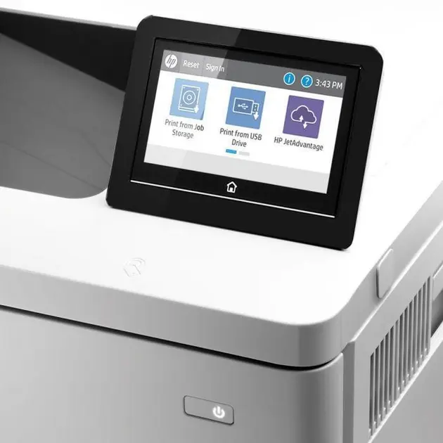 Impressora Multifuncional HP E55040DN Laser Color 38 ppm com Wi-Fi e Ethernet