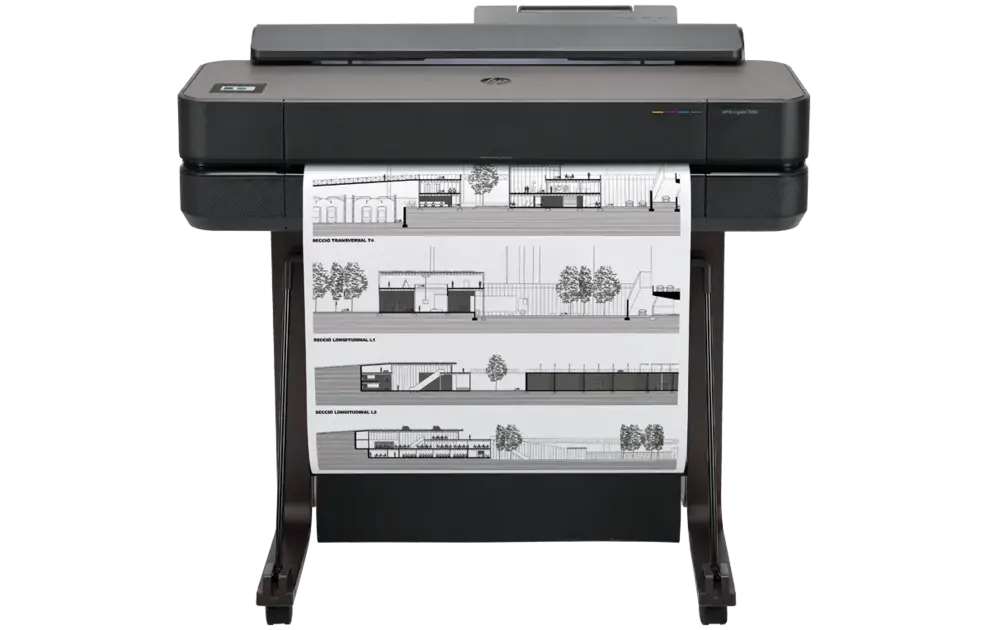 Impressora Plotter HP DesignJet T650 36″ Wifi 5HB10A Jato de Tinta Impressora Plotter HP DesignJet T650 36