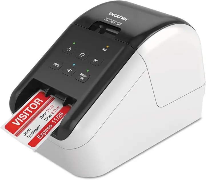 Impressora Térmica de Etiquetas Brother QL820NWB Wireless – USB, Bluetooth e Wi-Fi Impressora Térmica de Etiquetas Brother QL820NWB Wireless - USB, Bluetooth e Wi-Fi