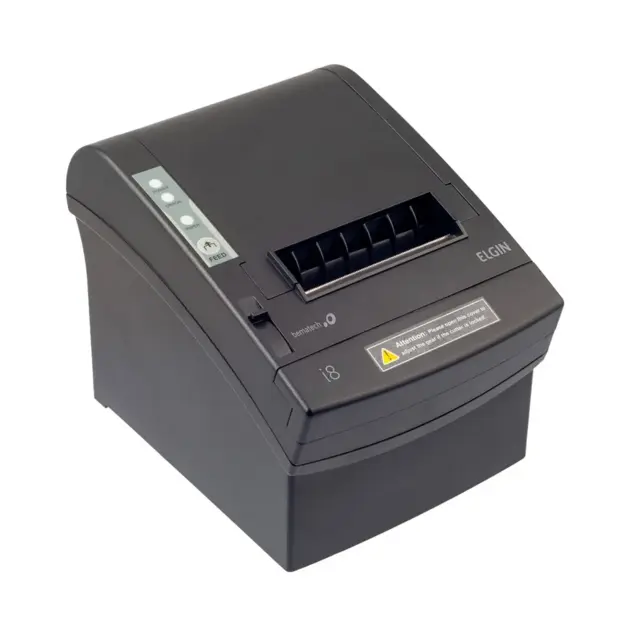 Impressora Térmica Não Fiscal Elgin I8 Transferência Térmica Monocromática Usb Bivolt