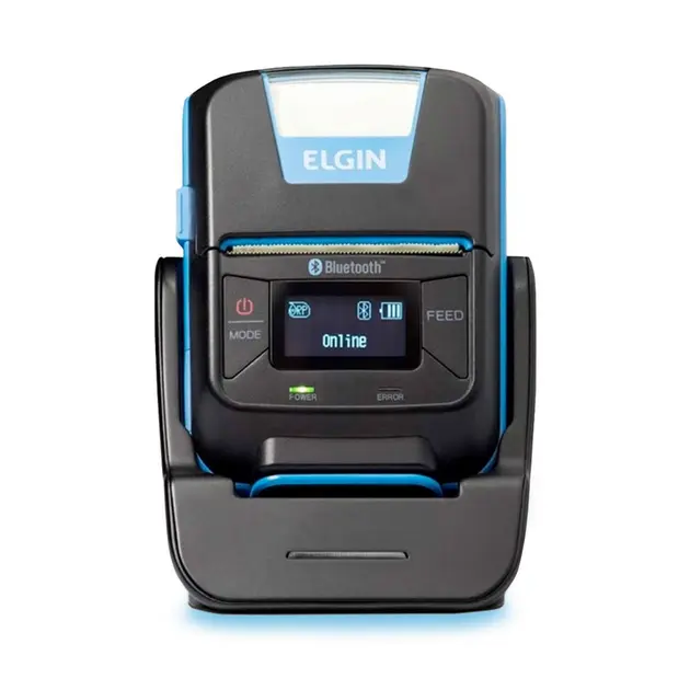 Impressora Térmica Elgin RM22 - Transferência Térmica Monocromática - USB e Bluetooth