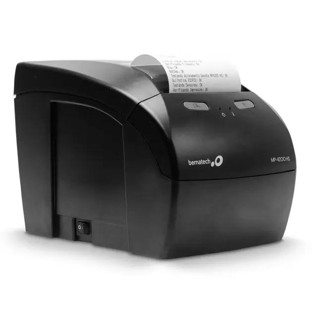 Impressora Térmica Não Fiscal Gertec G250 USB, Serial e Ethernet, Bivolt