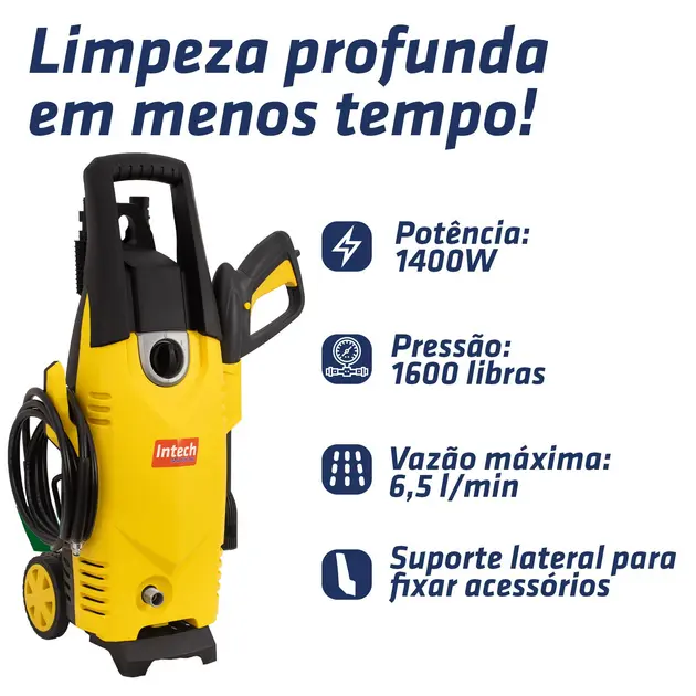Lavadora Alta Pressão Intech Machine Arizona 1450lb 110v