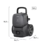 Lavadora de Alta Pressão Electrolux PowerWash EWS1850P 1500W 1850PSI 110V com Canhão de Espuma
