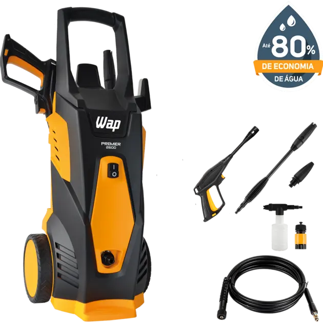 Lavadora de Alta Pressão WAP Premier Ultra 220V 2000 PSI 1800W Lavadora de Alta Pressão WAP Premier Ultra 220V 2000 PSI 1800W